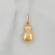 Dije Bolsa Dinero 0.6 g / 2.2 cm Oro Amarillo 18K