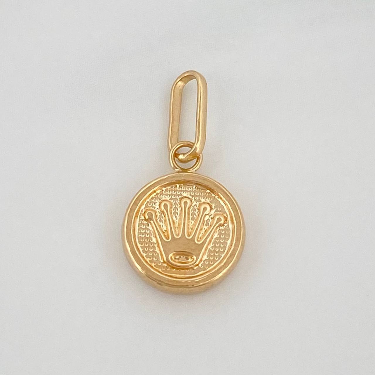 Dije Corona 0.65 g / 2 cm Oro Amarillo 18K