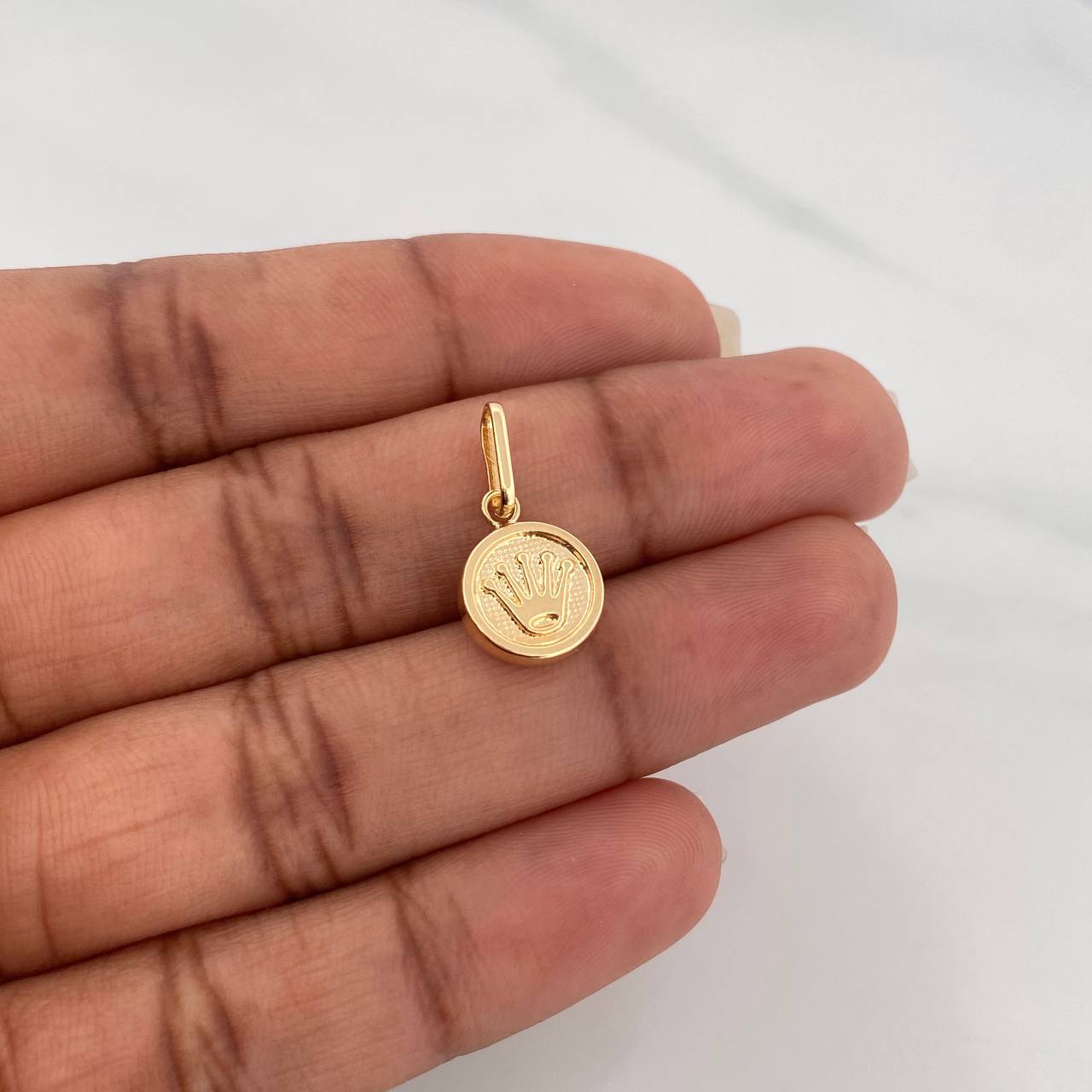 Dije Corona 0.65 g / 2 cm Oro Amarillo 18K