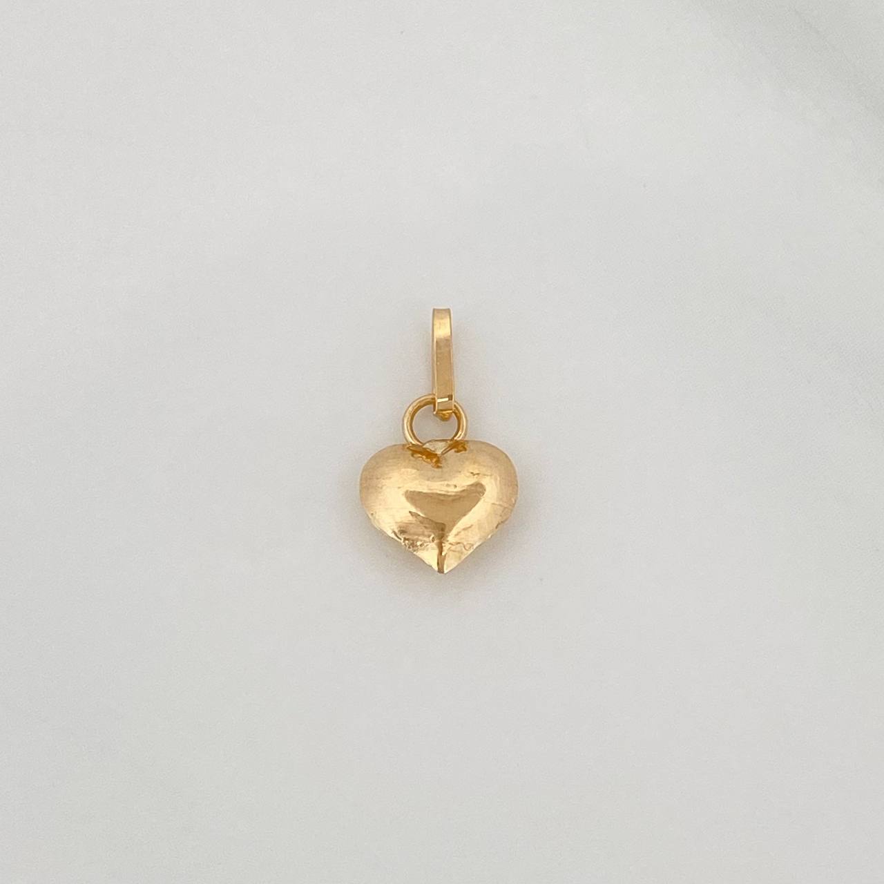 Dije Corazon 0.25 g / 1.3 cm Oro Amarillo 18K