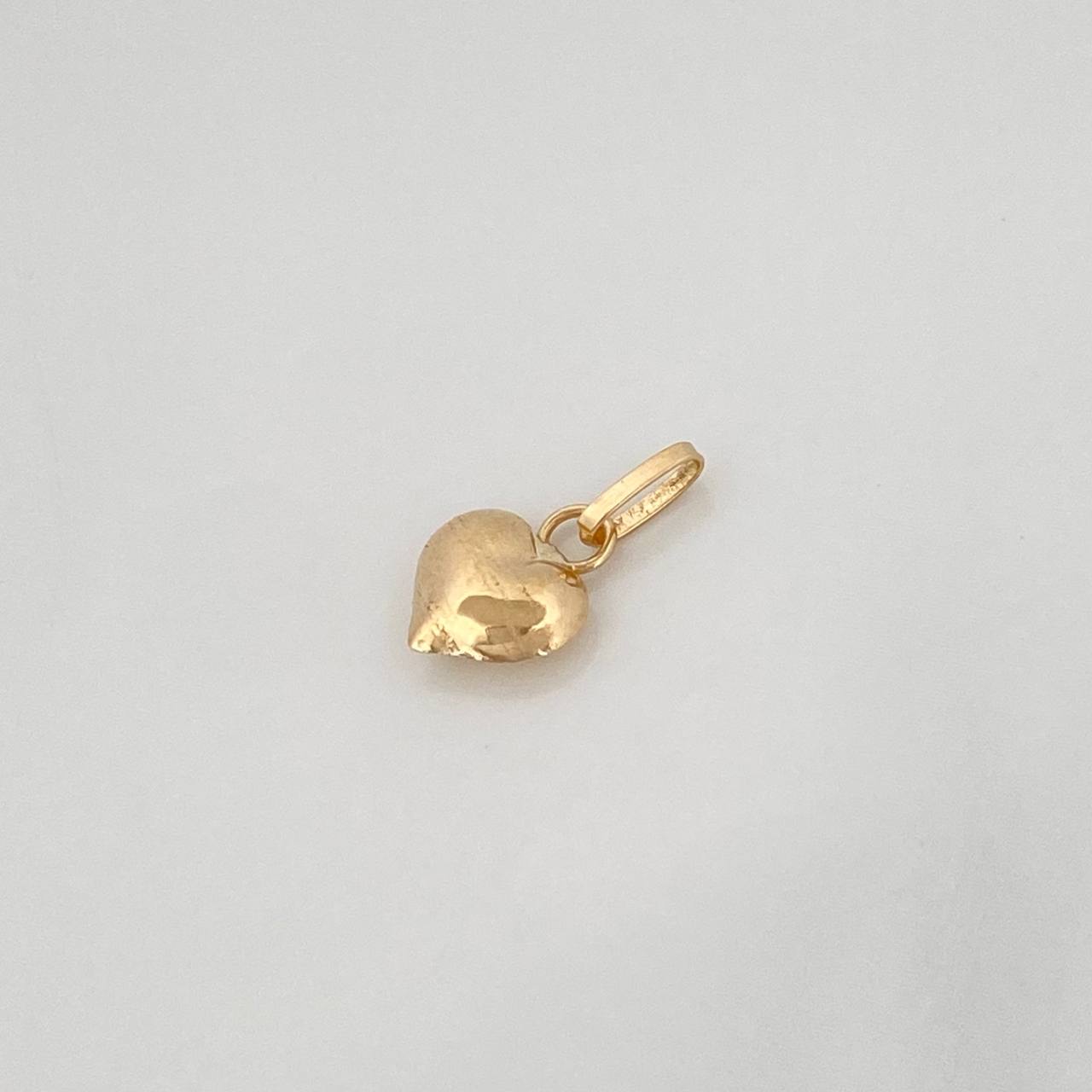 Dije Corazon 0.25 g / 1.3 cm Oro Amarillo 18K