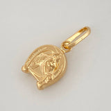 Dije Herradura Caballo 0.65 g / 1.9 cm Oro Amarillo 18K