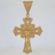 Dije Cruz Cristo 13.5 g / 6.4 cm Oro Amarillo 18K