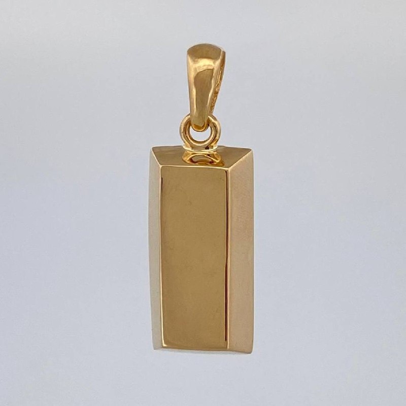 Dije Lingote 4.1 g / 3.2 cm Oro Amarillo 18K