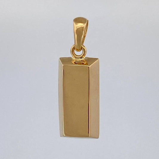 Dije Lingote 4.1 g / 3.2 cm Oro Amarillo 18K