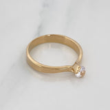 Anillo Solitario 2.75 g / T6 3/4 Oro Amarillo 18K