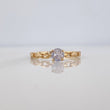 Anillo Solitario Eslabon 1.5 g / T7 Oro Amarillo 18K