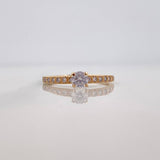 Anillo Solitario Churumbela 1.35 g / T5 1/2 Oro Amarillo 18K