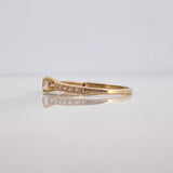 Anillo Solitario Churumbela 1.35 g / T5 1/2 Oro Amarillo 18K