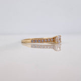 Anillo Solitario Churumbela 1.35 g / T5 1/2 Oro Amarillo 18K