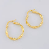 Candongas Asby 1.3g / 2.1cm Tres Oros 18K