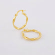 Candongas Asby 1.3g / 2.1cm Tres Oros 18K
