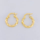 Candongas Kari 1.05g / 1.6cm Oro Amarillo 18K