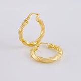 Candongas Mally 3.4g / 2.7cm Oro Amarillo 18K