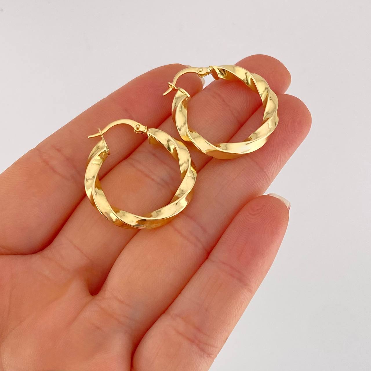 Candongas Mally 3.4g / 2.7cm Oro Amarillo 18K