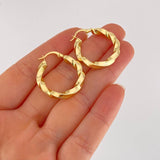 Candongas Mally 3.4g / 2.7cm Oro Amarillo 18K