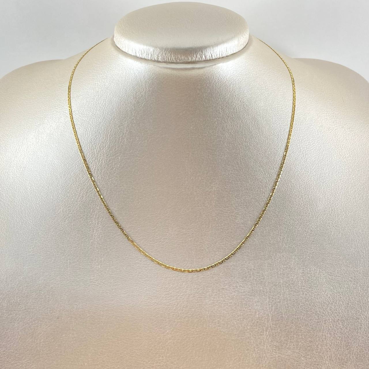 Cadena Plana 1.6gr / 45cm / +3 Oro 18K ©
