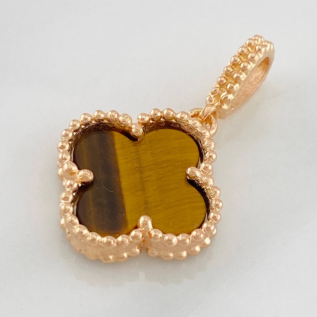 Dije Trebol 2.8g / 2.5cm Oro Rosa 18K