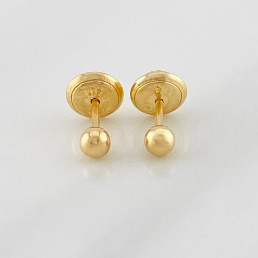 Topos Bola 0.5g / 3mm Oro Amarillo 18K