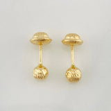 Topos Bola 0.55g / 4mm Oro Amarillo 18K