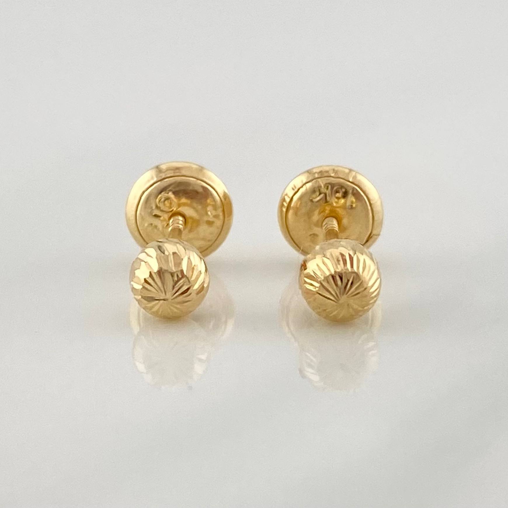 Topos Bola 0.55g / 4mm Oro Amarillo 18K