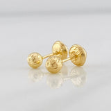 Topos Bola 0.55g / 4mm Oro Amarillo 18K