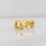Topos Bola 0.9g / 8mm Oro Amarillo 18K