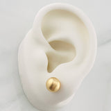 Topos Bola 0.9g / 8mm Oro Amarillo 18K