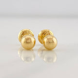 Topos Bola 0.75g / 6mm Oro Amarillo 18K