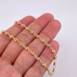 Cadena GC 4.35g / 40cm / 3.2mm Tres Oros 18K