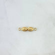 Herraje Ojos de Santa Lucía 0.5gr / 2cm / Troquelado Oro Amarillo