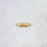 Herraje Ojos de Santa Lucía 0.5gr / 2cm / Troquelado Oro Amarillo