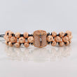 Pulsera Tejida Cruz Cristo Milagroso de Buga TresOros 18K