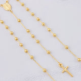 Rosario Virgen Milagrosa 3.6g / 45.3cm / 2.5mm Oro Amarillo 18K
