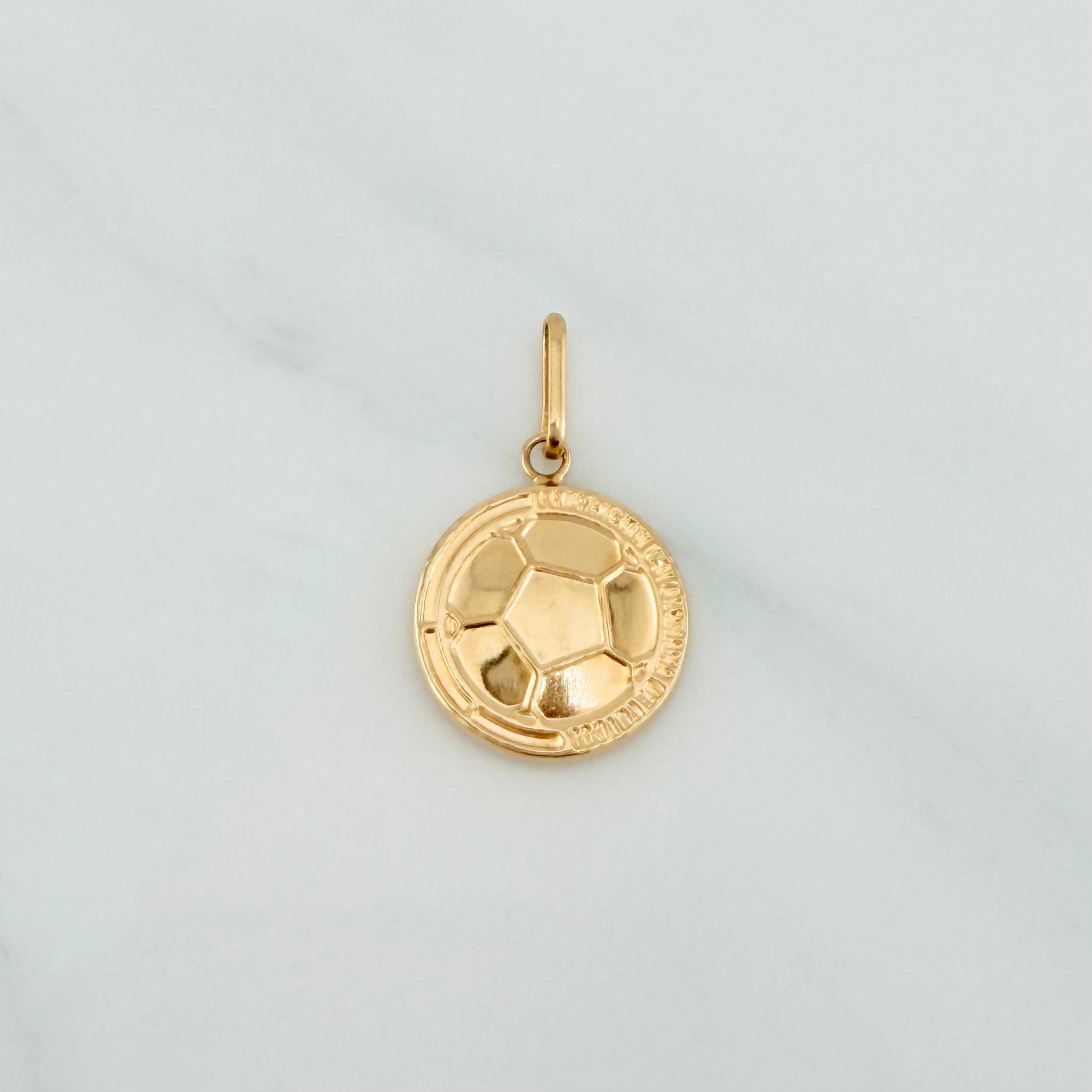 Dije Escudo Colombia 1.1 g / 2.3 cm Oro Amarillo 18K