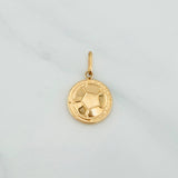 Dije Escudo Colombia 1.1 g / 2.3 cm Oro Amarillo 18K