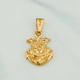 Dije Ancla Timon 1.4 g / 3.2 cm Oro Amarillo 18K