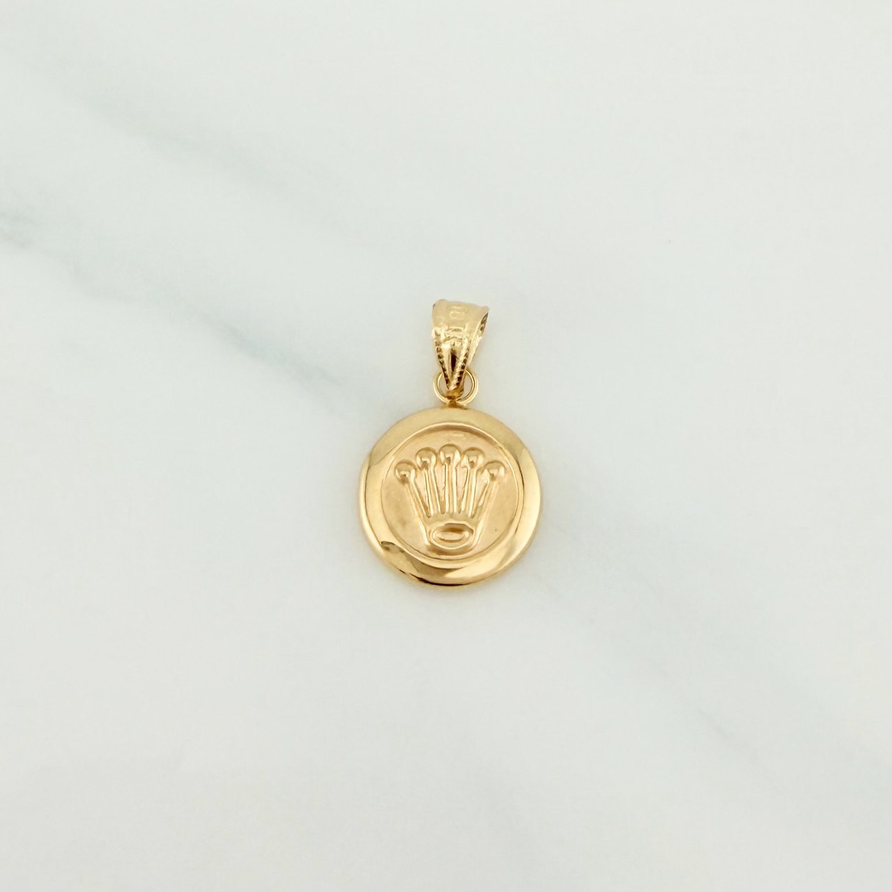 Dije Corona 0.8 g / 2 cm Oro Amarillo 18K