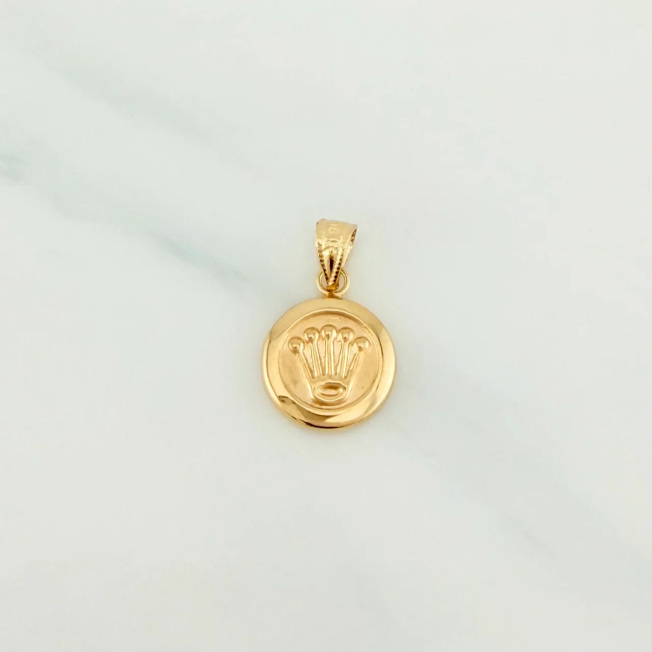 Dije Corona 0.8g / 2cm Oro Amarillo 18K