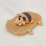 Herraje Calavera Pirata 9.7g / 3.5cm Tres Oros 18K