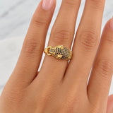 Anillo Pantera 4.6g / T8 Oro Amarillo 18K
