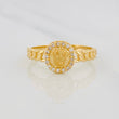 Anillo Corona 1.95g / T7 Oro Amarillo 18K