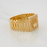 Anillo Corona 6.05g / T10 1/4 Oro Amarillo 18K