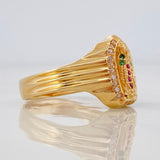 Anillo Virgen de Guadalupe 4.55g / T8 3/4 Oro Amarillo 18K