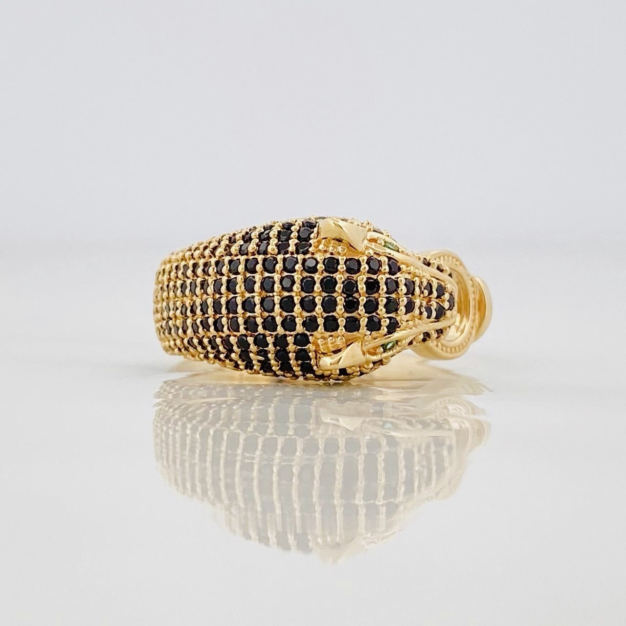 Anillo Pantera 4.6g / T8 Oro Amarillo 18K