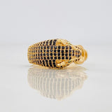Anillo Pantera 4.6g / T8 Oro Amarillo 18K