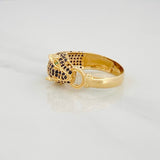 Anillo Pantera 4.6g / T8 Oro Amarillo 18K