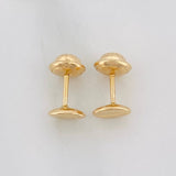 Topos Grano de Cafe 0.6g / 4.15mm Oro Amarillo 18K