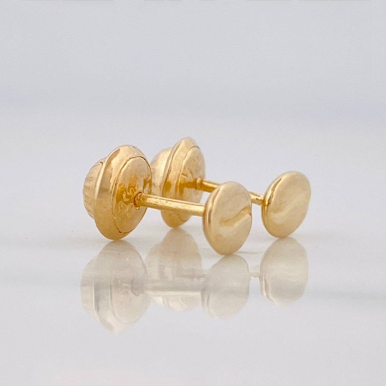 Topos Grano de Cafe 0.6g / 4.15mm Oro Amarillo 18K