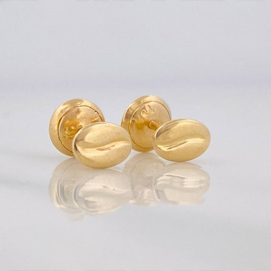 Topos Grano de Cafe 0.6g / 4.15mm Oro Amarillo 18K